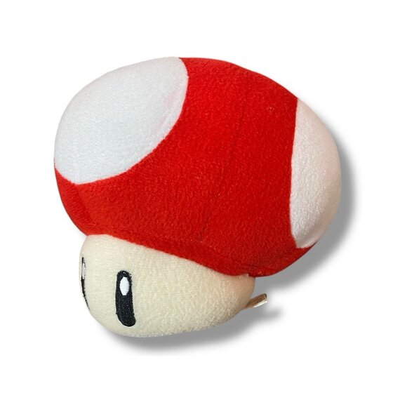 Super Mario Collection 10 Inch Large Red Mushroom Plush Nintendo San-El Japan - Picture 2 of 5